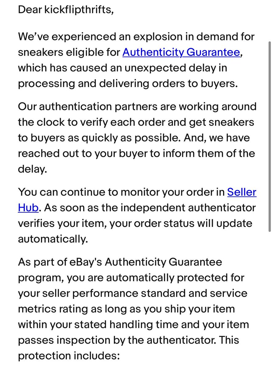 KickFlipThrifts's tweet image. Thanks to @IanReign13 for bringing this info to me 🙏🏽 @ebay has switch stance on authentication probably due to massive delays. I know a few people been hit with negative feedback from delays, don’t worry that will be removed - Update New shoes $150+ Used $300+ = authentication