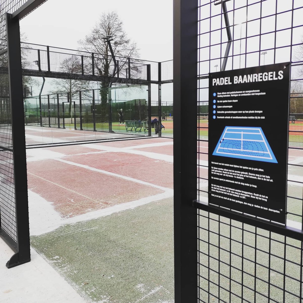 Het duurt niet lang meer! #tvz750 #padel #zwolle