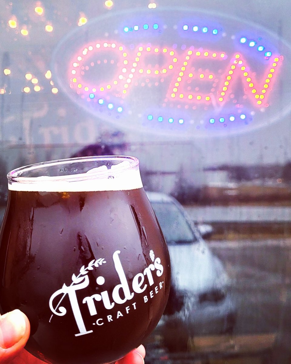 We are open 12 - 6 today! Go visit Courtney in the taproom to get your pints, flights, or bottles and growlers to go! Cheers and Happy Easter!