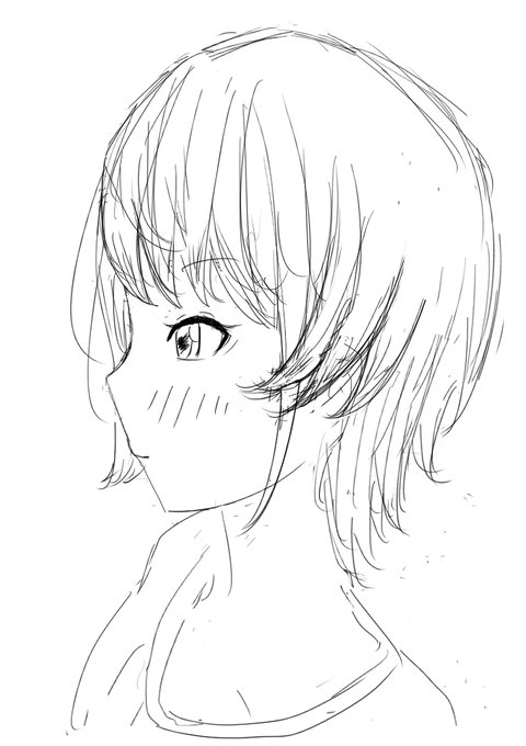 横顔むっず…… 