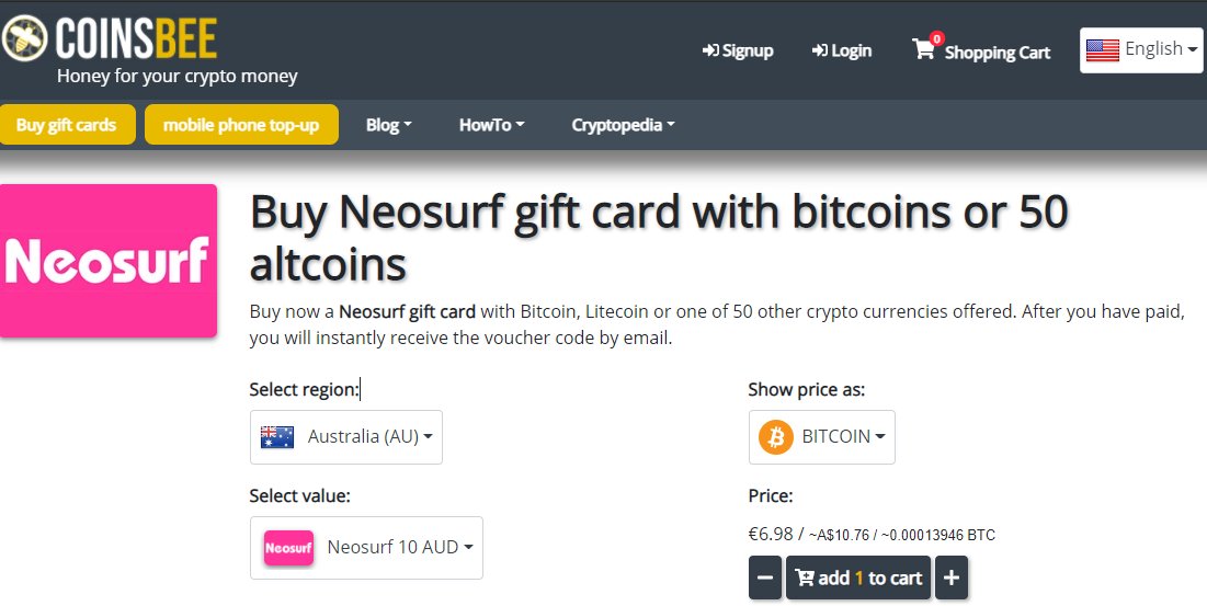 neosurf bitcoin