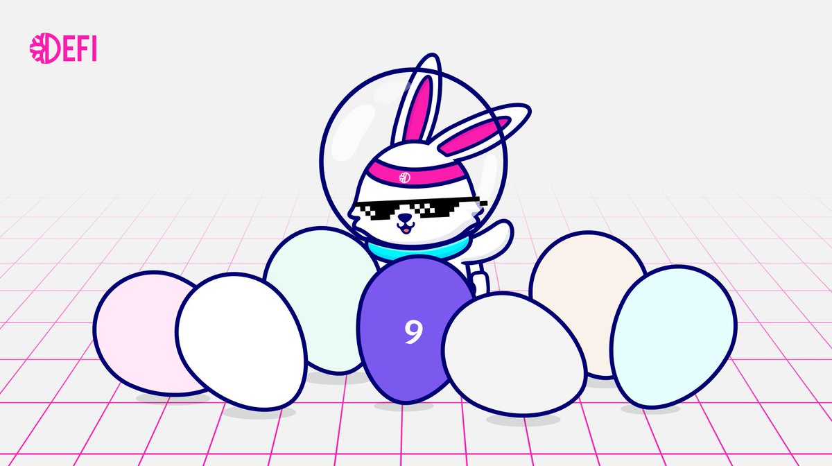 defichain's tweet image. 🐰🌷Big Easter Promo Last Day🐰🌷

The Easter bunny escaped and is now jumping through all our social media channels with a bag full of Easter eggs. Find them all and win up to 200 DFI (currently 700 USD) Today there are two Easter eggs to find.