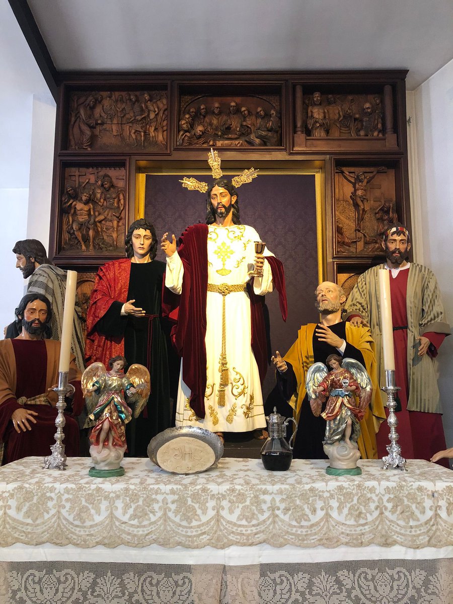 Hoy, durante la Vigilia de Resurrección, serán bendecidos los dos primeros Ángeles mancebos que irán situados en las capillas del Paso de Misterio. Han sido realizados por el escultor- imagínero D. Antonio Luis Troya, con orfebrería del taller de Juan Lozano.