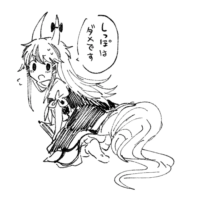 ざっくりかいた落書き(麦) 