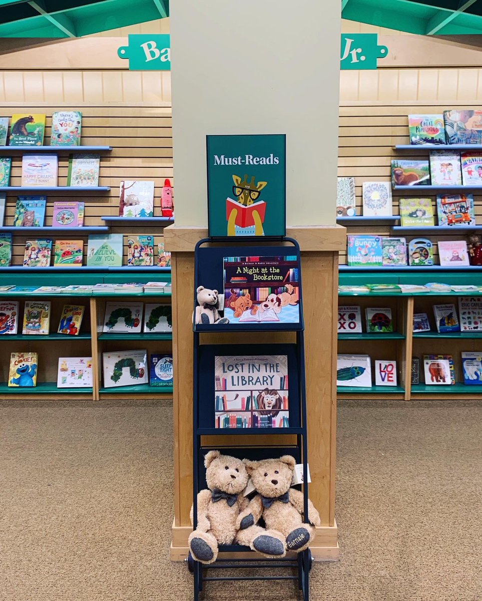 BNGallatin's tweet photo. Add #barnsiebear to your Easter basket- and did you know he has his very own book, too? 
Plus check out our picture book wall- we added a ton of fresh new staff recommends to help finish your Easter basket!

#bn #barnesandnoble #bn234 #easter #gallatinvalleymall https://t.co/8ftrADyYJd