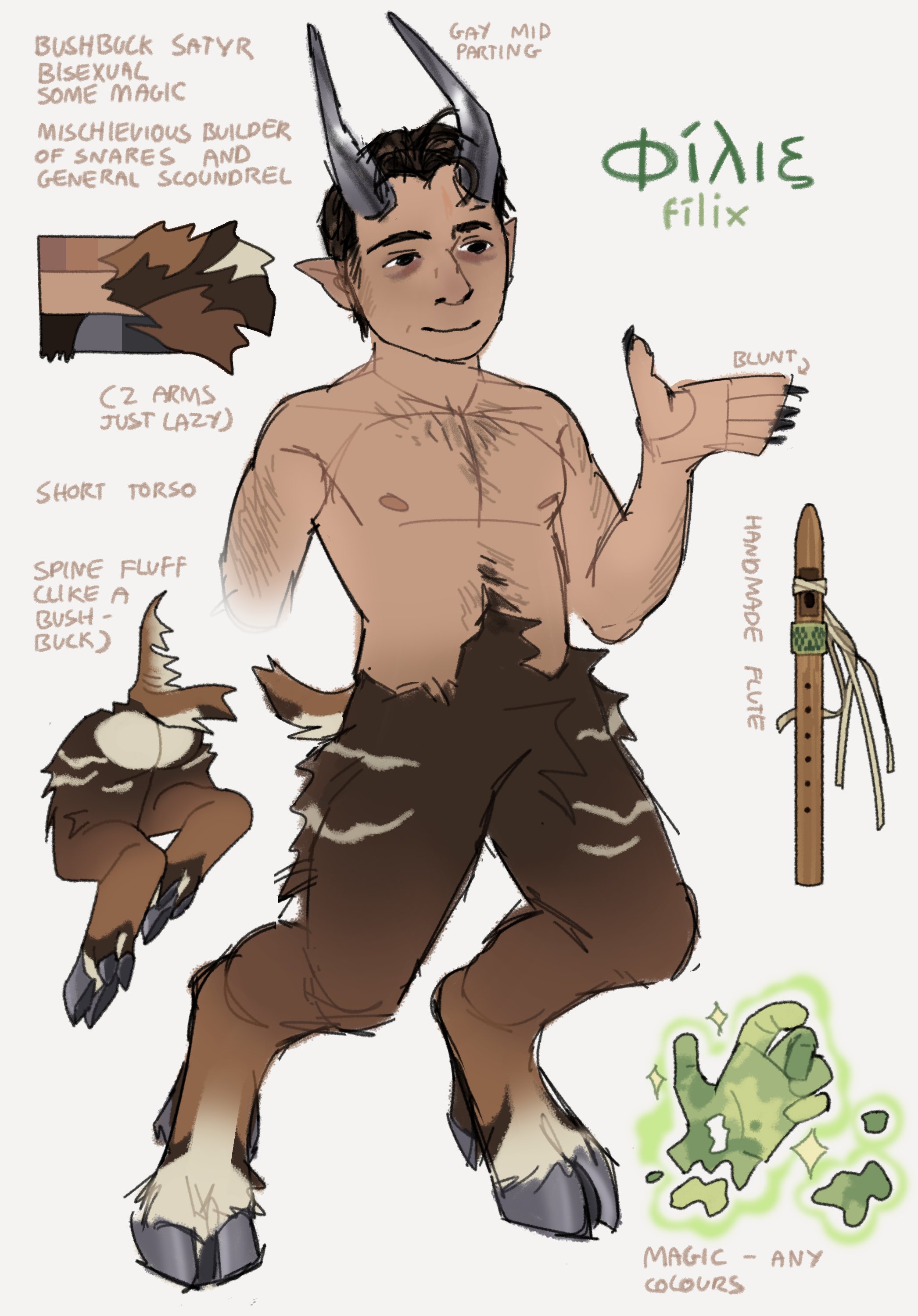 tiko on Twitter: "cringe culture is dead i drew myself but hotter and a  satyr https://t.co/O99ws823Rj" / Twitter