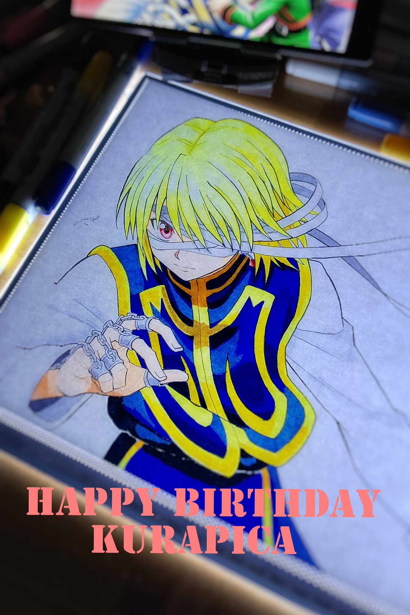 تويتر ゆをる على تويتر クラピカ コピックイラスト 模写 クラピカ誕生祭21 クラピカ生誕祭21 ハンターハンター好きと繋がりたい Hunterhunter クラピカイラスト 新しいアイコン イラスト ずっと原作の模写ばっか描いてたのでアニメの方描くの