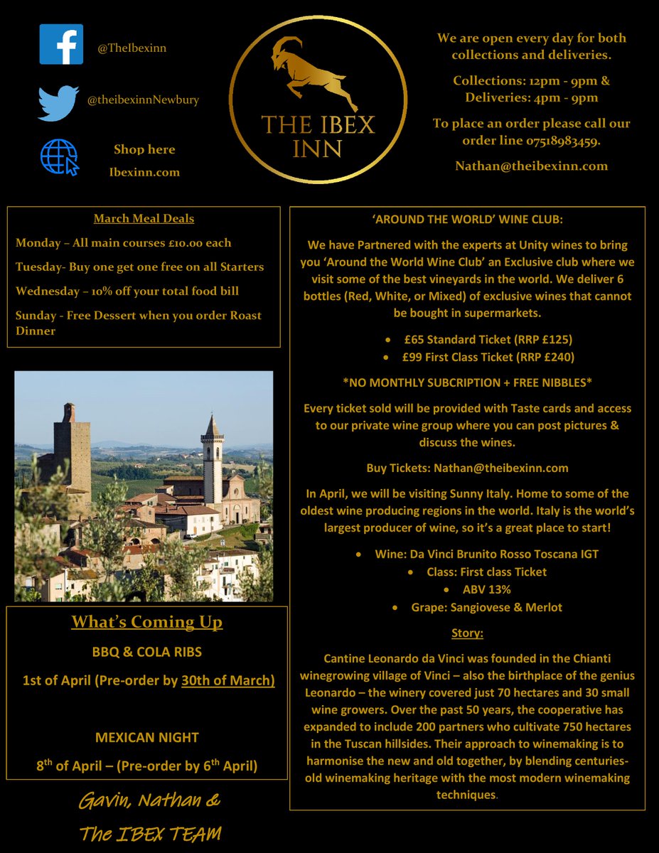 Have you signed up to our newsletter?  we give exclusive offers, discounts and keep you up to date in whats coming up in your local pub. 

sign up now: ibexinn.com