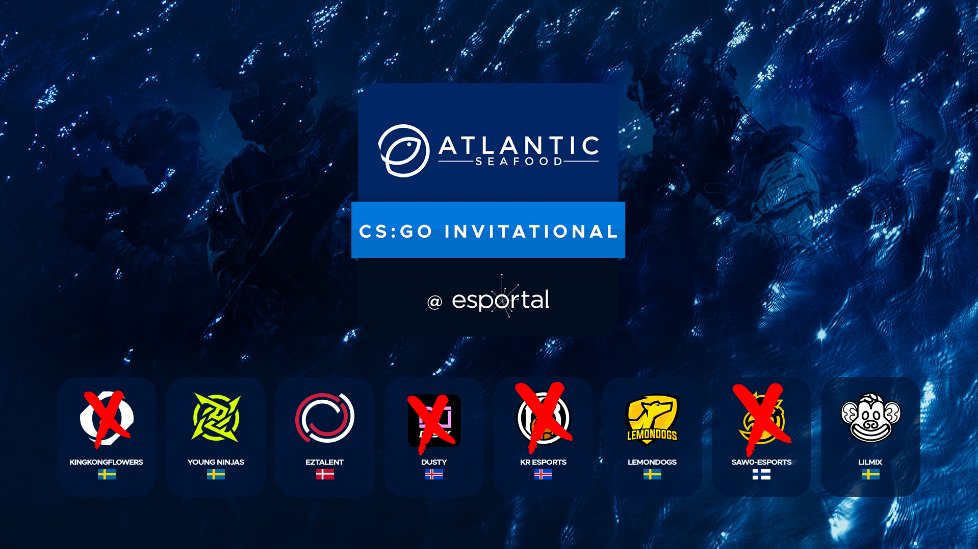 Big day today since it's our last day for Atlantic Invitational #1!

<a href="/Lemondogs/">Lemondogs</a> vs. <a href="/Lilmixgg/">Lilmix Esports</a>  16:00 GMT twitch.tv/atlantic_espor…
-
<a href="/NIPCS/">NIP CS</a> (Young Ninjas) vs. ezTALENT 16:00 GMT
twitch.tv/esportal

My main boys @DwegCSGO &amp; <a href="/tommi_78/">izedi</a> hugging the mic