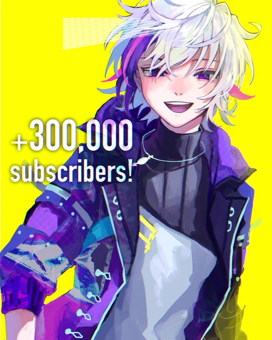 #絵スコート
チャンネル登録者30万人到達おめでとうございます!!!?? 