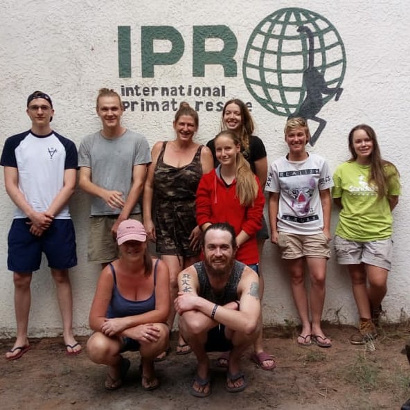 PrimateRescue's tweet photo. We couldnt do what we without hard working volunteers like these guys💚
#internationalprimaterescue #primatesofinstagram #primaterescue #iprescue #primatesarenotpets https://t.co/xCZQ5jdLUC