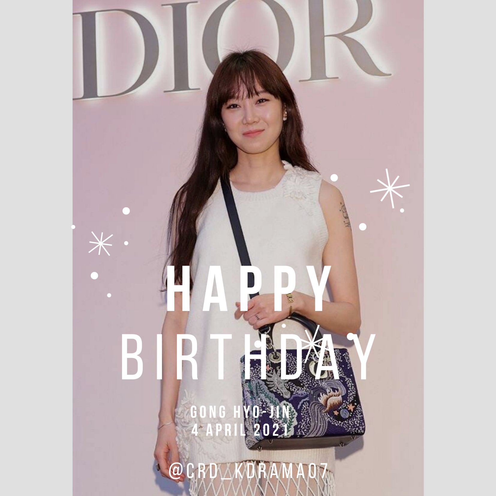 Happy Birthday 41thn Gong Hyo-jin unnie         