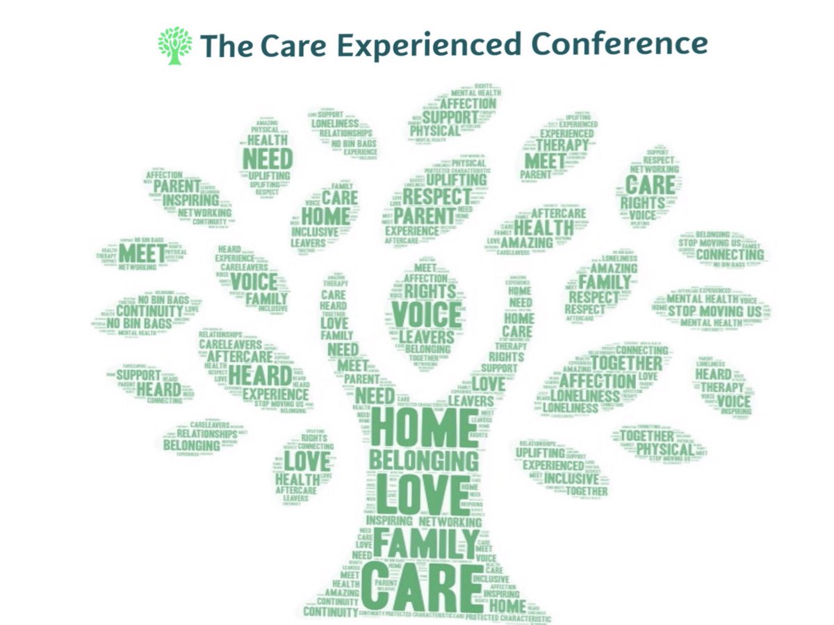 7/10 to bring about a transformative change in our children/young people’s care. I hope that your Consultation and promised Care Review will enable/ empower the synergy/energy, love and compassion experienced by a ALL those who attended Conference.