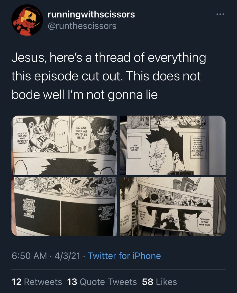 Gonna try to keep a MHA complaint thread this season, let’s see how it goes