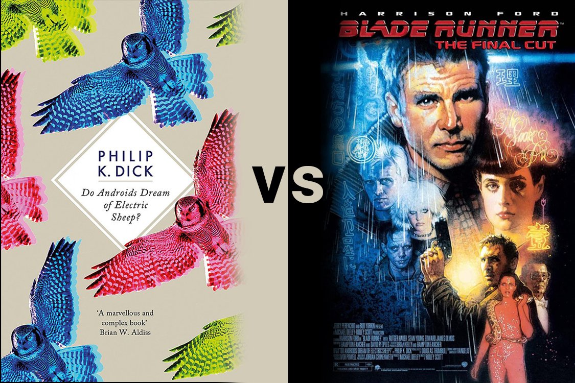 wordseater's tweet photo. Movie vs Book: Blade Runner
https://t.co/1aKV9yRkxy https://t.co/kqHnS7vGwo