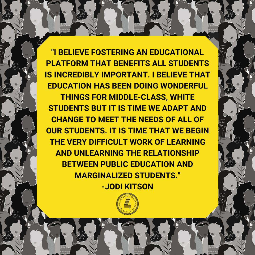 ARC4BL's tweet photo. Today for ARC4BL's Member Highlight: Jodi Kitson!
#ARC4BL #MemberHighlight #JodiKitson #CelebrateWomen #WomenLead #Teachers #Activism #Volunteers #BLM #BeTheChange #SocialImpact https://t.co/JLugimjTb3