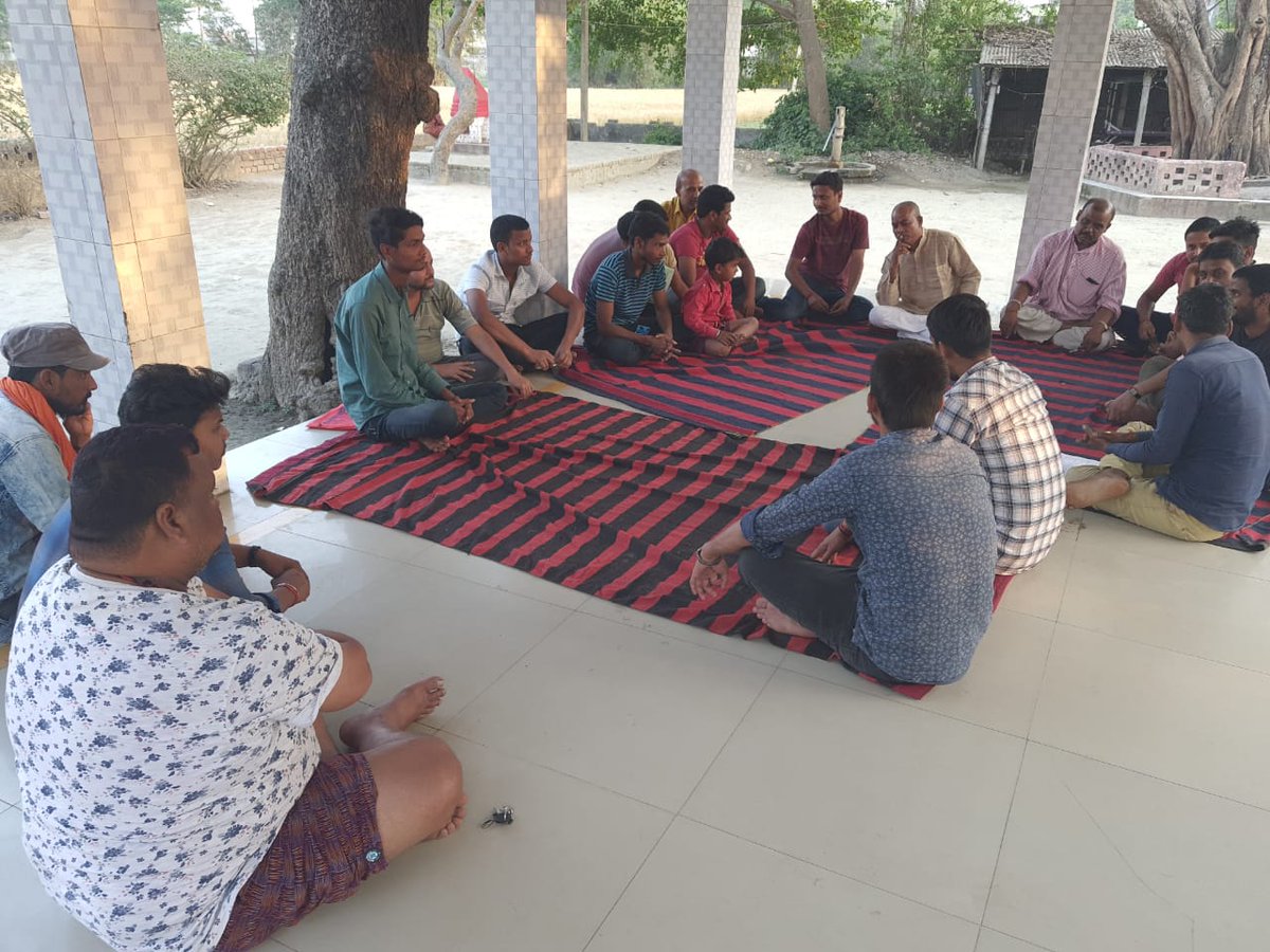 DevadityaSen's tweet image. हिंदू नव वर्ष की तैयारी के लिए सभी जेस्ट श्रेष्ठ कार्यकर्ता के साथ बैठक करते हुए।