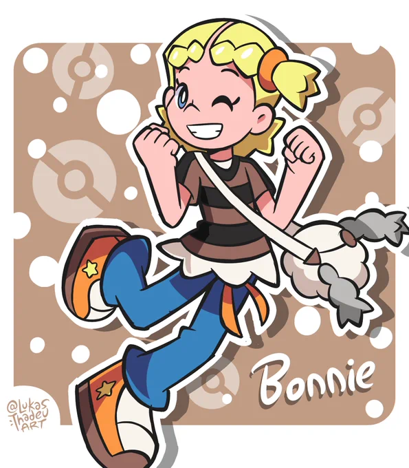 Day 3. I love her personality and how she connects with Pokémon, I think she already has what it takes to be a great trainer in the future!

Eureka! It's Bonnie! 😁
#anipoke 