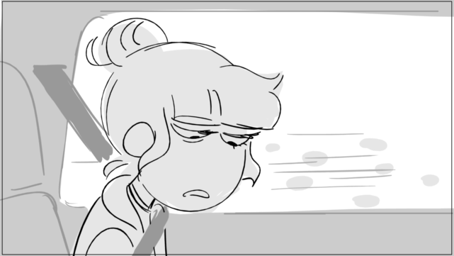 i only have an older version of the board on my computer but originally gloria confessed her feelings while on the drive home.and gramma was there!