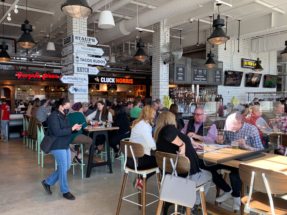 jelliott963's tweet photo. Big congratulations to Cameron Mitchell & @CMRColumbus on the opening of The Budd Dairy Hall on 4/6. Attended the preview party today and had a blast. The rooftop bar will be THE place to be this summer. #borgota #impressive https://t.co/JzI4BH5gu1