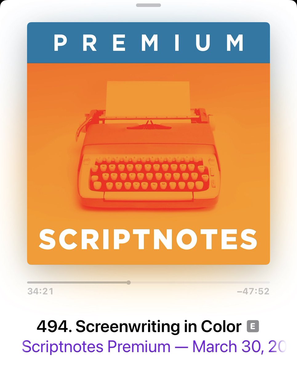 stephenbrower's tweet photo. Unreal to hear @johnaugust and @clmazin talk about my pilot, Rinky Dink, on the world’s best podcast...I’m not crying, you are. https://t.co/MAJRaKwYm6