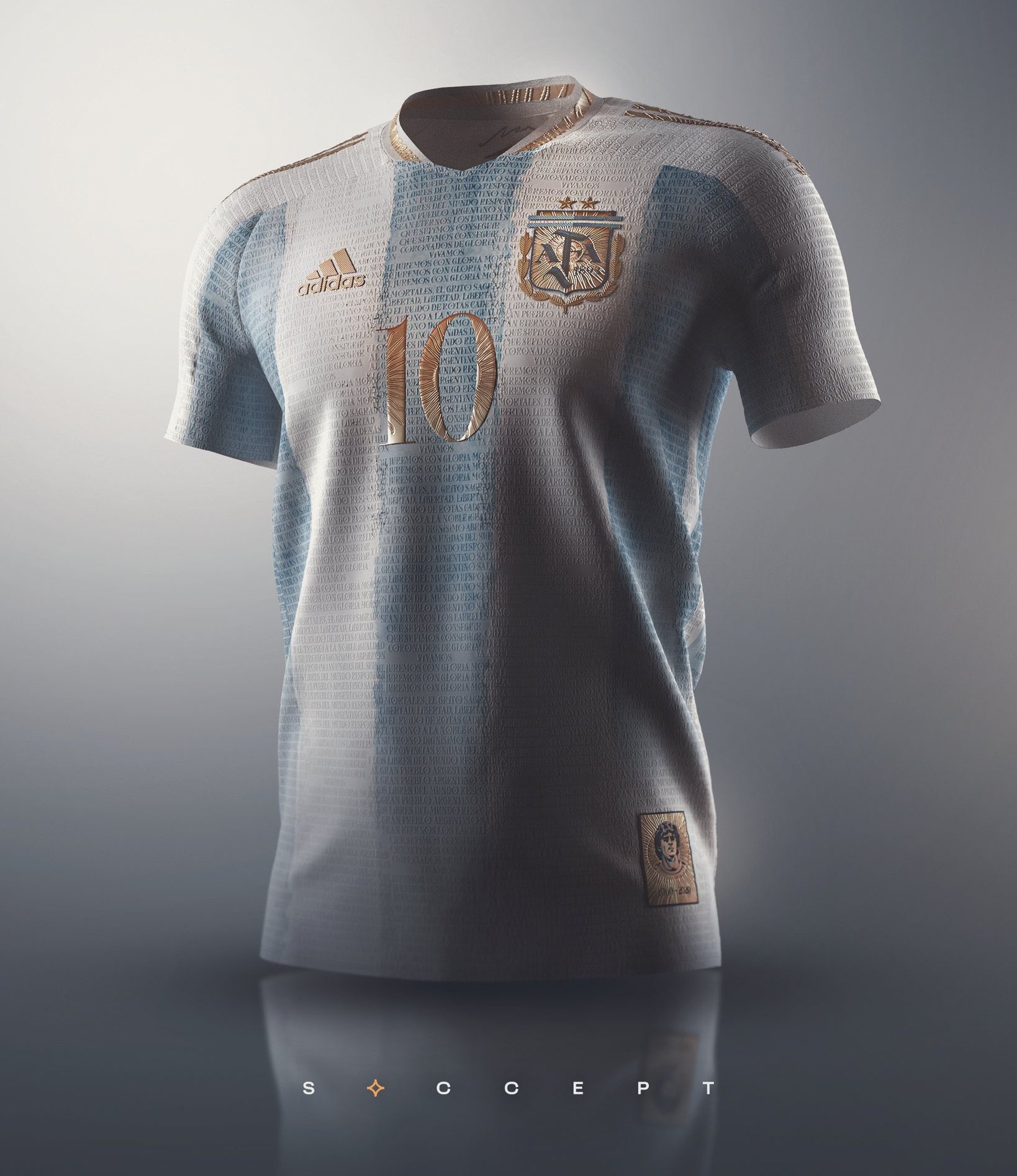 Por qué es tendencia? on Twitter: ""Adidas": Por comparación entre su nueva camiseta para la Selección Argentina y diseñada por @soccept https://t.co/A7MbqyhLX7" / Twitter
