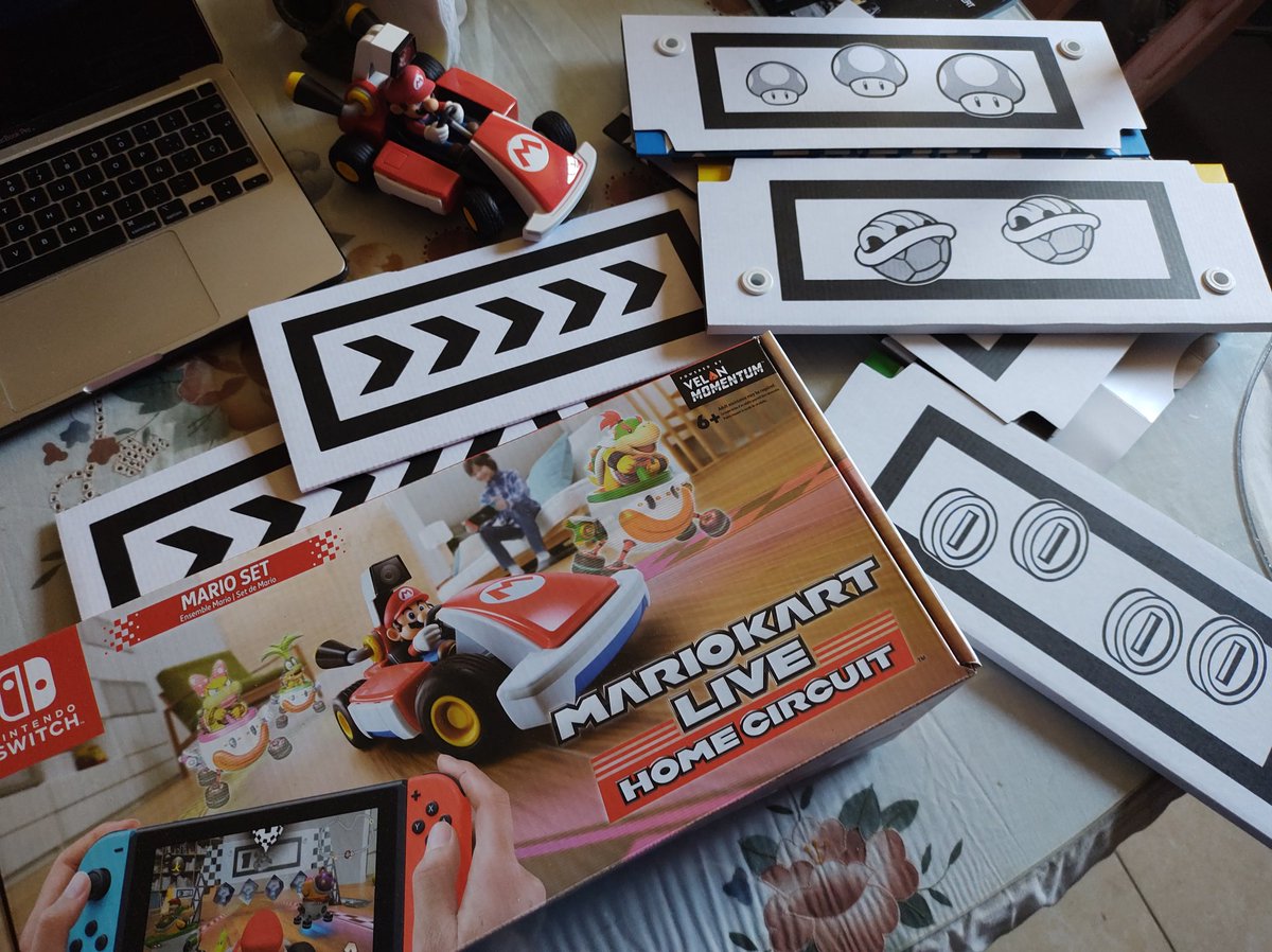 DezkaReid's tweet image. People: Are you bored of stay home?
Me: kinda
XD #mariokartlivehomecircuit