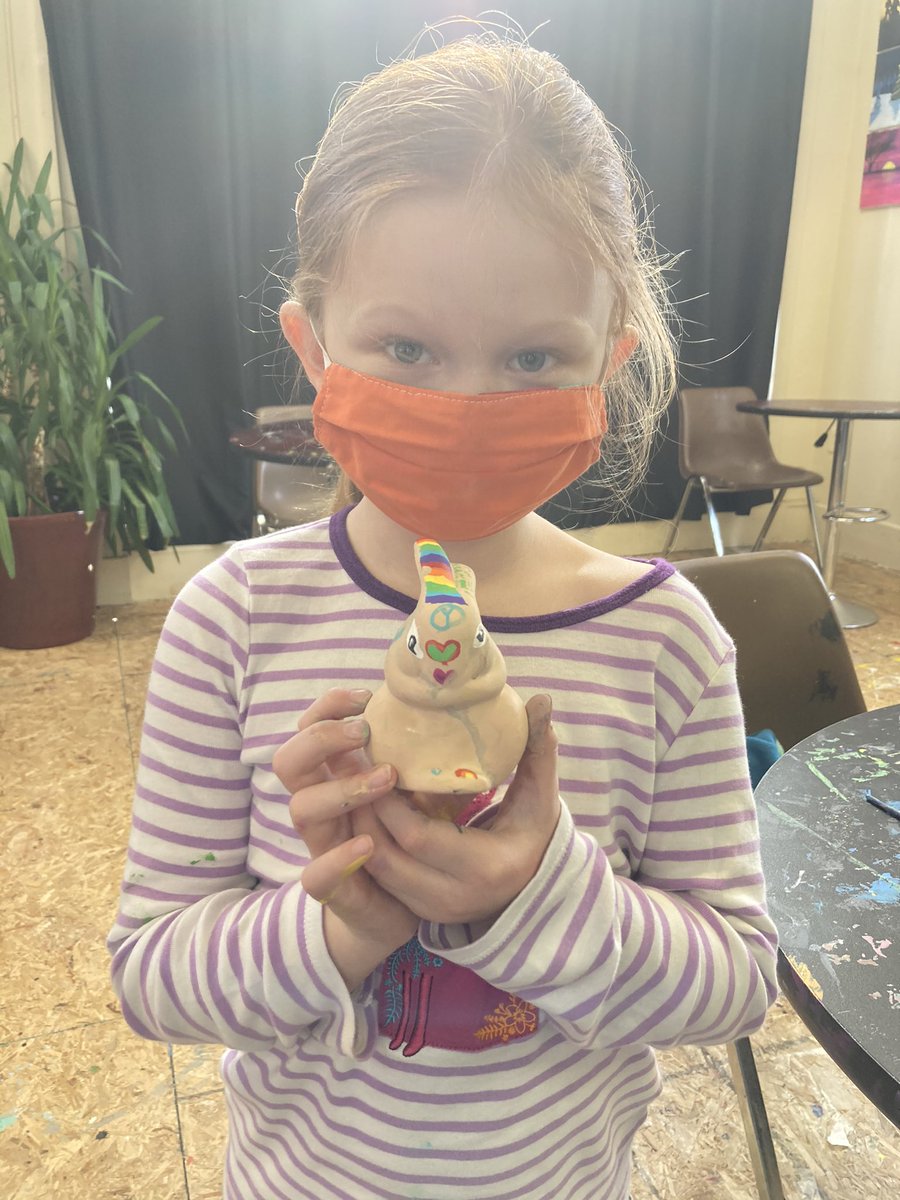 ArtistJessi's tweet image. Painting ceramics