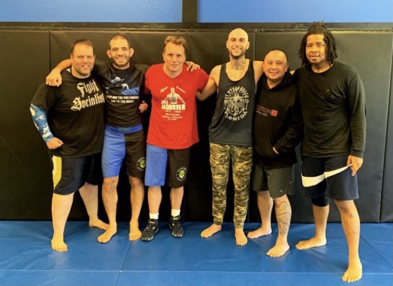 Had a blast coaching wrestling today at @TomGallicchio and Stefanie Gallicchio new Gym in Chattanooga Militia Mixed Martial Arts.