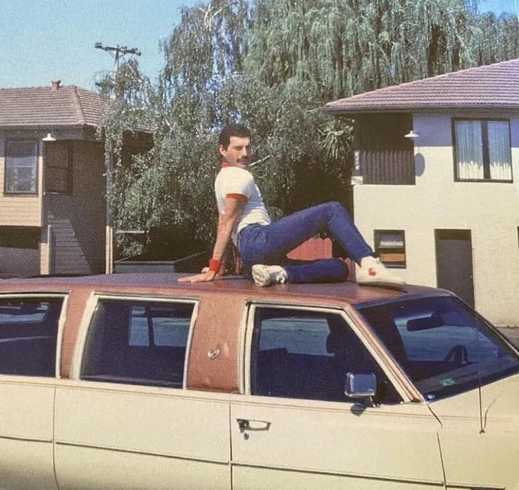 abbieloves80s's tweet photo. some freddie mercury photos incase you haven’t seen any today 🤍 https://t.co/e3gm75sh9n
