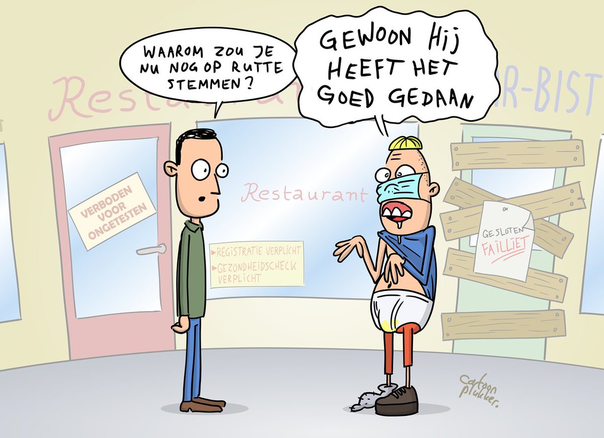 cartoonplukker's tweet image. Nog steeds #palachterrutte! 🤡 #Rexit #RutteLeugenaar