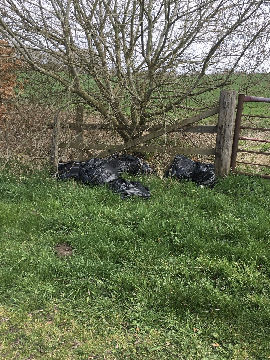 hollyrobotic's tweet photo. A selection of instances of #flytipping in #southstaffordshire taken today and yesterday. This isn’t what country lanes are for. #westmidlands @south_staffs https://t.co/XIqn6EdUnv