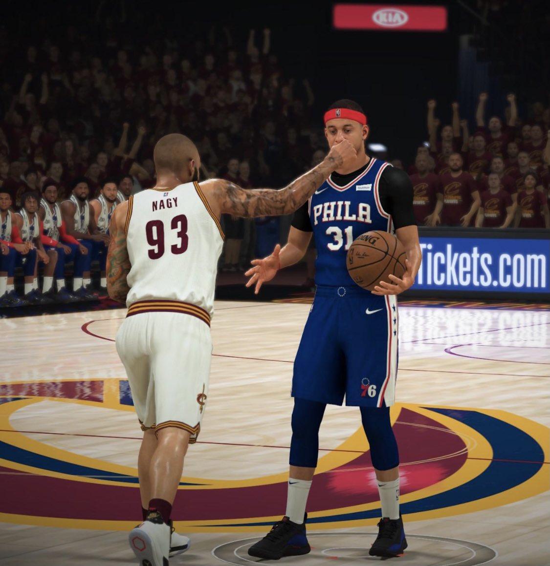 2kmemes__'s tweet photo. When your bro replays his dunk on you https://t.co/peT7YUdBoC