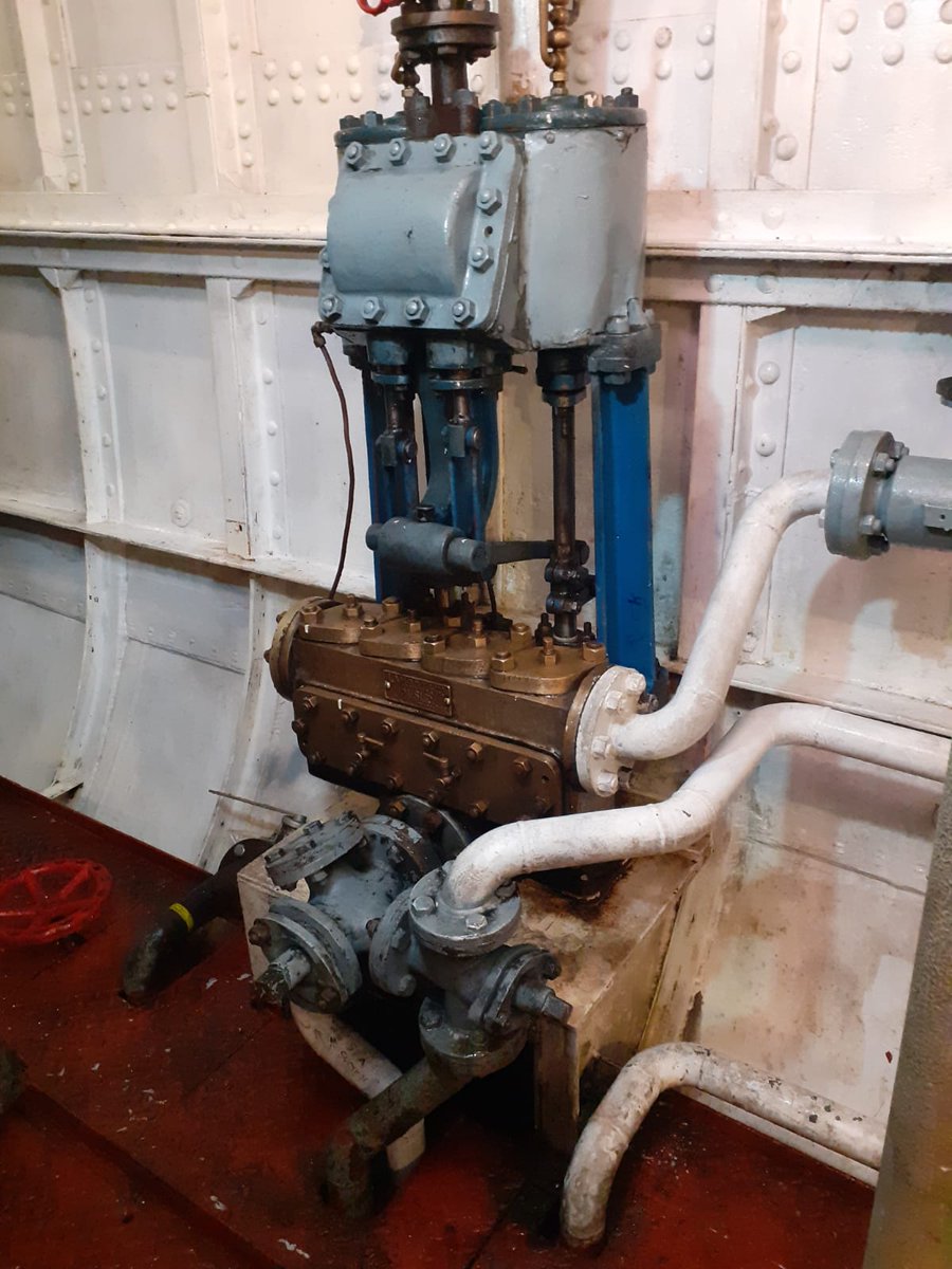 dannyinsteam's tweet photo. Our wonderful #volunteers have been working very hard this last few days as restrictions allow. Boiler and engine room haven't been cleaned since our dry Dock last year bit it's looking fantastic now. #whenwesailagain @CRTBoating @Mersey_Maritime @NatHistShips @HeritageFundUK https://t.co/jBvu66yWEP