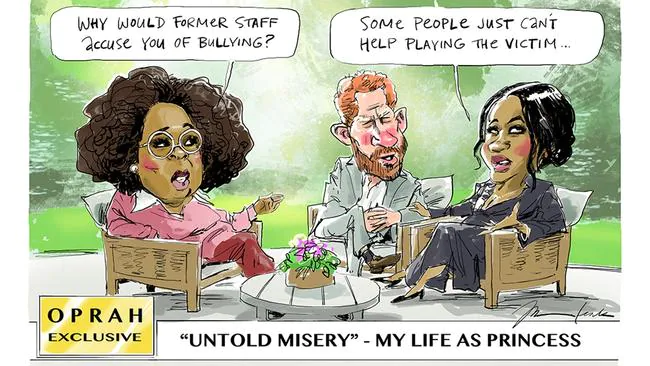 SplendidIsolat2's tweet photo. 1/3 This week, #HarryandMeghan got caught in having made additional misleading statements in their @Oprah interview.

#HarryandMeghanonOprah #SussexSquad #cdnpoli #MeghanMarkle #DukeofSussex #DuchessofSussex #UnearnedPrivilege https://t.co/uaIt588ASD