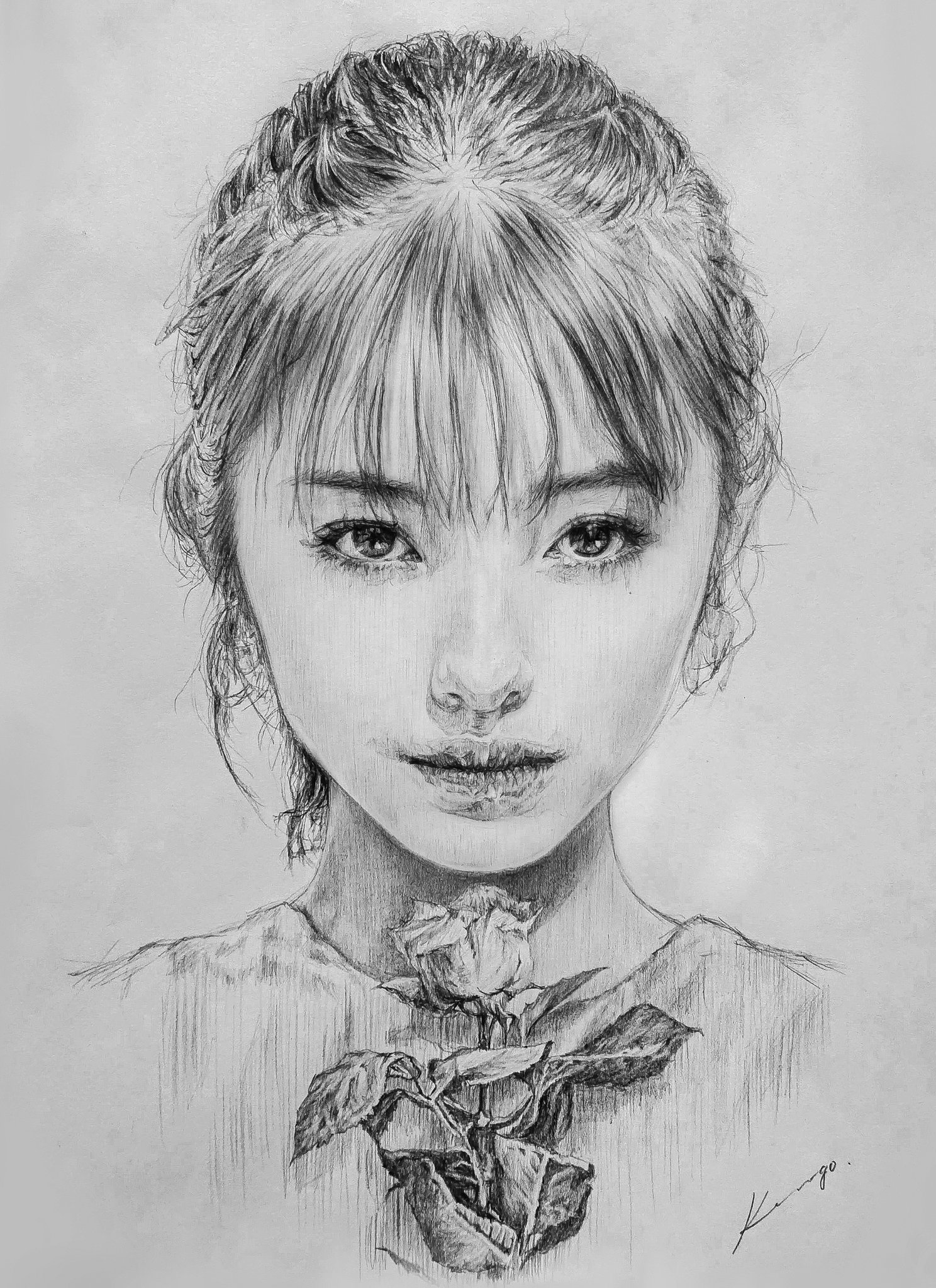 Fu Fu Roku 鉛筆画 浜辺さん 浜辺美波 イラスト 鉛筆画 イラスト好きな人と繋がりたい T Co 3heq8vfutg Twitter