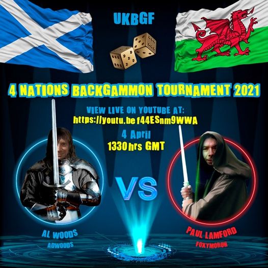 MartinBarkwill's tweet photo. The inaugural Four Nations Backgammon Cup kicks off tomorrow @ 1330. Two first round matches will be live streamed on YouTube. Alastair Woods v Paul Lamford will feature live commentary from Gaz Owen. https://t.co/MtZvLPQs2k