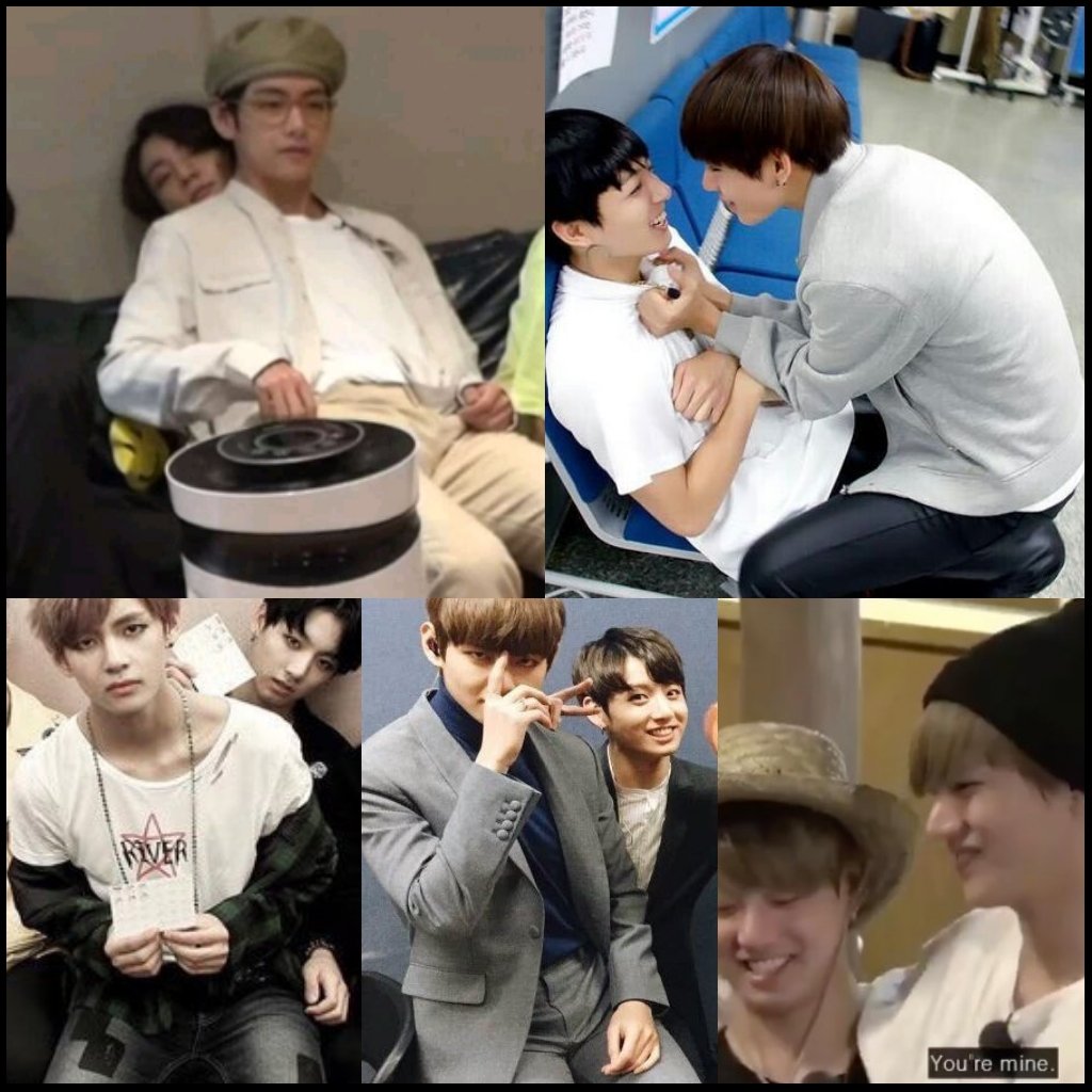 taehyung occupying jungkook's lap as if he owns it lol