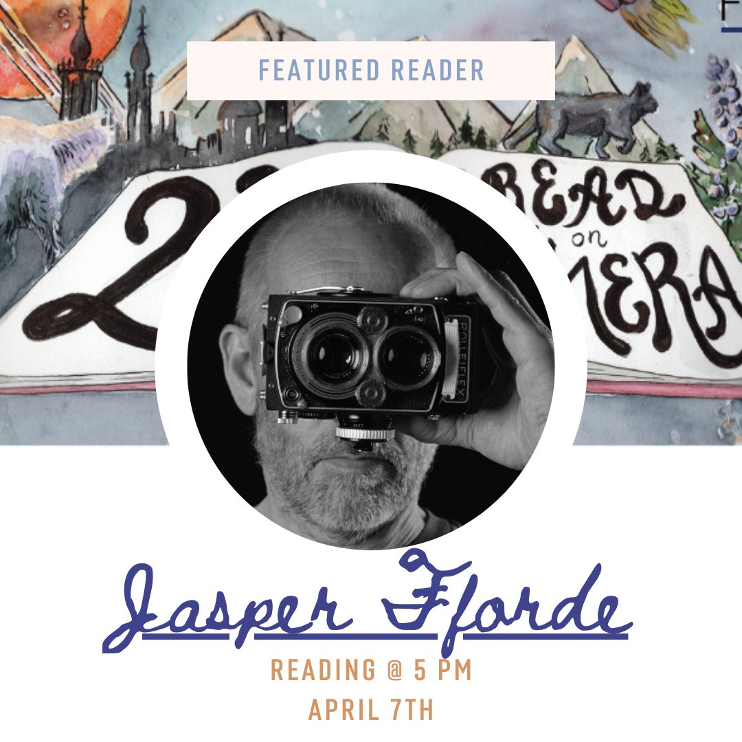 Reading at 5:00pm is Jasper Fforde! An author of speculative fiction who lives and works in Wales. His work is very Meta. Jasper Fforde 

 #readoncamera  📚

ow.ly/N52r50EclQD

#LibraryGivingDay #reading #manchestercitylibrary