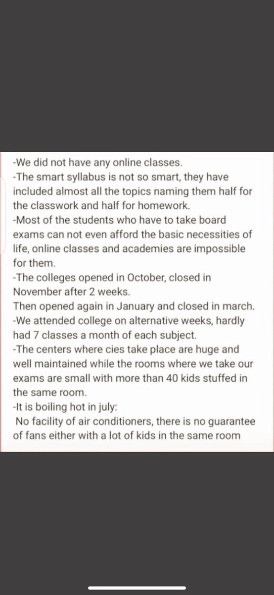 Muhamma54320432's tweet photo. Retweet please!

Please @ImranKhanPTI  Cancel All Exams ! We are not prepared for exams ! 
#novoteforPTI  #cancelboardexams2021 
#cancelexamspakistan2021 @ImranKhanPTI 
#novoteforPTI https://t.co/ucWuxHPt9v