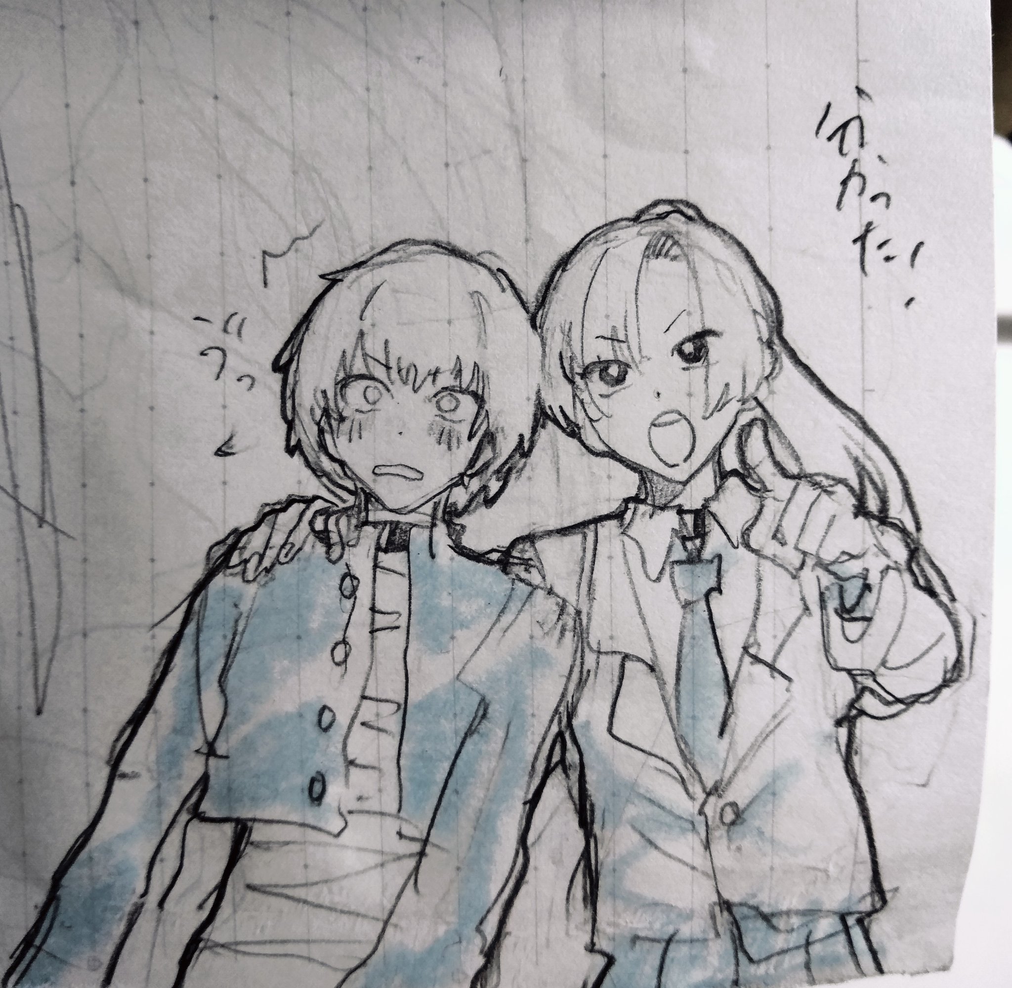 なしこ 去年の描いたサララン可愛くない キミガシネです