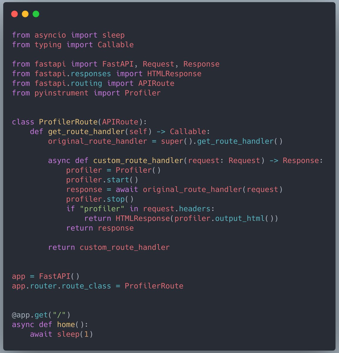 Looks cool: github.com/joerick/pyinst…

Using with FastAPI below: