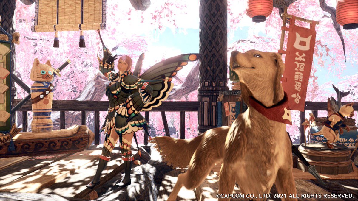 すーぱーみゆお Dqx Apex 可愛い装備が完成したので満足です モンハンの装備は基本 可愛くない 笑 強いかどうかはわからないですが 可愛ければ良いのです あとはミツネ装備を作りたい ファルメル装備は蝶々過ぎて可愛いw