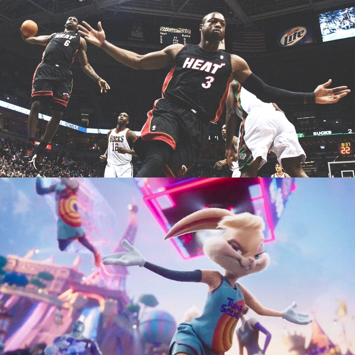 lebron wade space jam