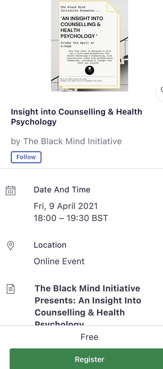 tbmiuk's tweet photo. INTRODUCING OUR SECOND SPEAKER!
Counselling is such an amazing profession and having someone explain their experiences to you first hand is always beneficial!
THE TICKETS FOR THE EVENT ARE OUT NOW!!! Grab yours via our Linktree in our bio!
#insightevent #tbmi #careers https://t.co/NwA3iajTGs