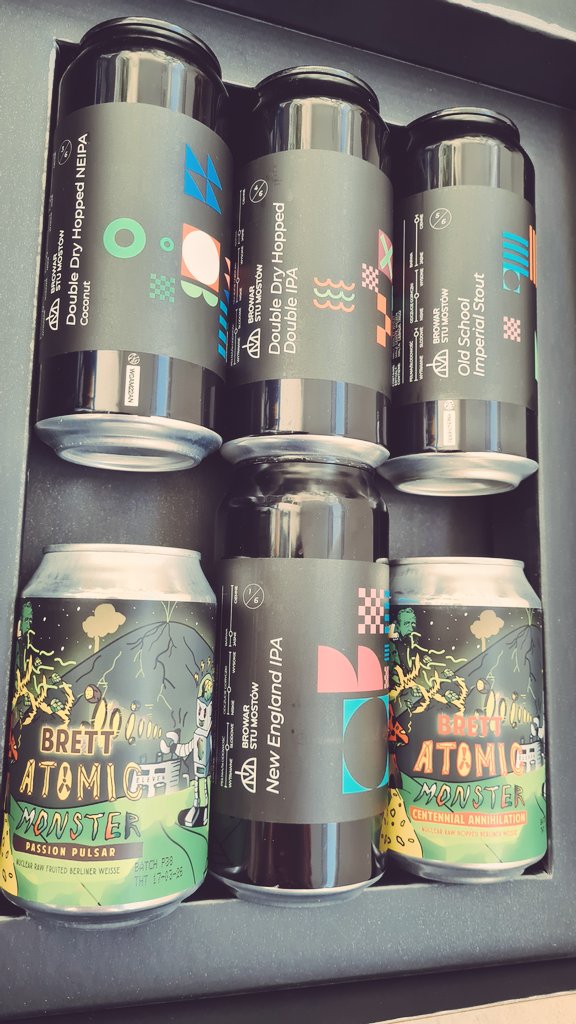 BrewmeoneCheers's tweet photo. Tonight's tasting of this fine collaboration sortiment by @BrowarStuMostow @VerdantBrew @PoesiatenKater #Brouwerijeleven @CrakBrewery @OtherHalfNYC @whiplashbeer hosted by #DrHops #Leipzig #Easter #BetterTogether #collabbrews https://t.co/ziQtaJjqHQ