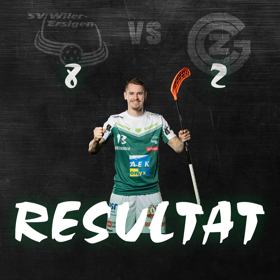 +++ Sieg in Spiel 1 +++

Der SVWE gewinnt gegen @gc_unihockey durch einen entschlossenen Auftritt klar mit 8:2 und geht damit 1:0 in der Serie in Führung! 🥳💚

#svwe #wirsindunihockey #swissunihockey #wirzeigensdir #floorball #unihockey #dasischwiler