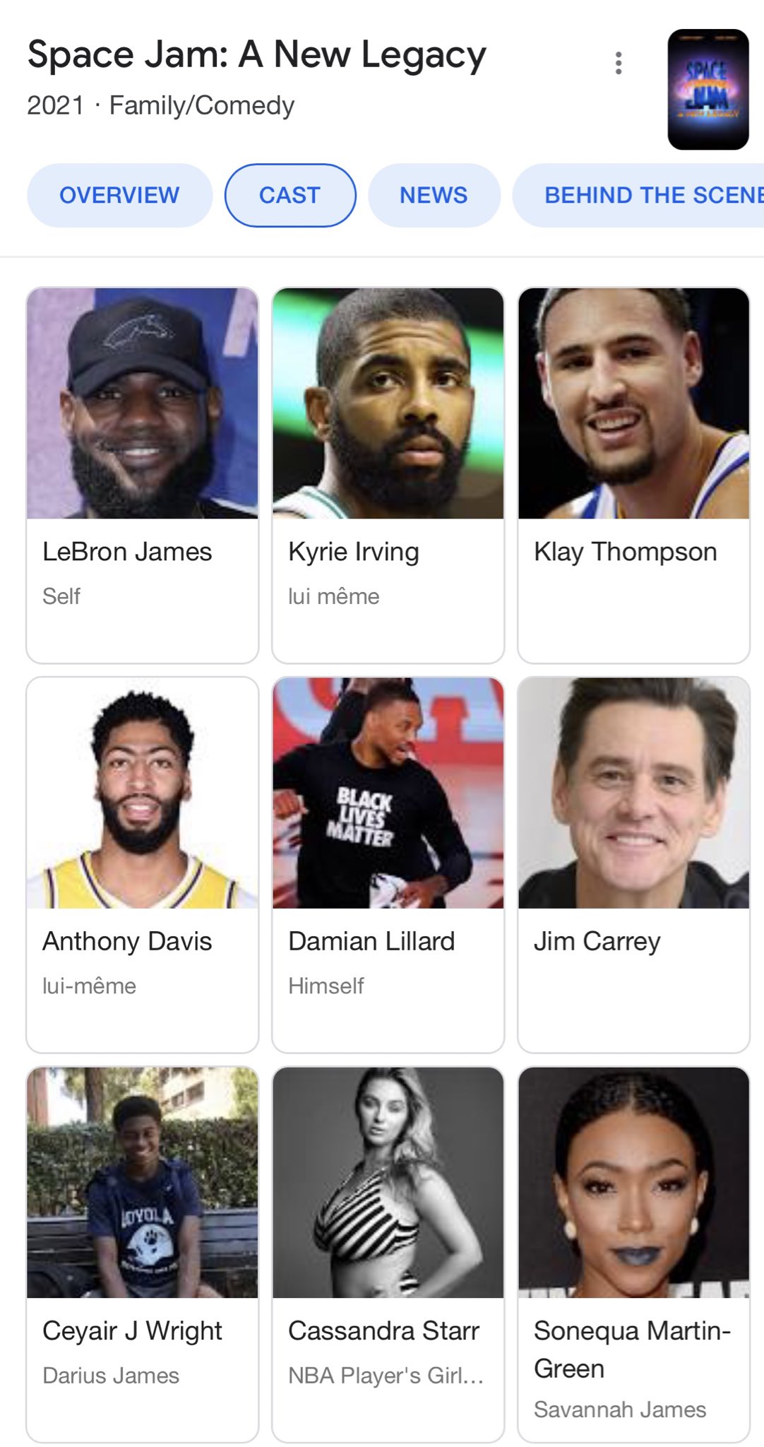 Brandon Scoop B Robinson On Twitter Brooklyn Nets Kyrie Irving Will Be In Space Jam 2 According To Casting List Https T Co Bibnv0lxfy Twitter