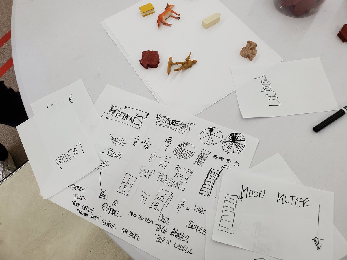 WickedDecent's tweet photo. Obviously a prototype for STROLL the Board Game; takea walk and usr your knowledge of fractions to modify your pace, respond to obstacles and raise your mood meter higher than others before getting home
Obviously.
#gamedesign #teachinggames #boardgamegeek #Overman https://t.co/THO1I1KRaO