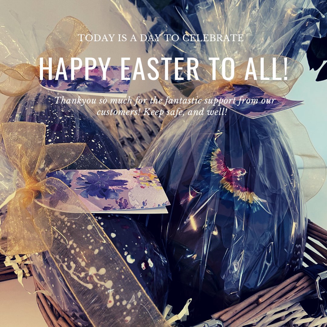 We would like to thank all our customers, friends and family for the fantastic support. Happy Easter Sunday, rest, enjoy your chocolate and see you again soon! #puretasteofbrazil #madeinwales #chocolate #chocolatelover #eastereggs #easter